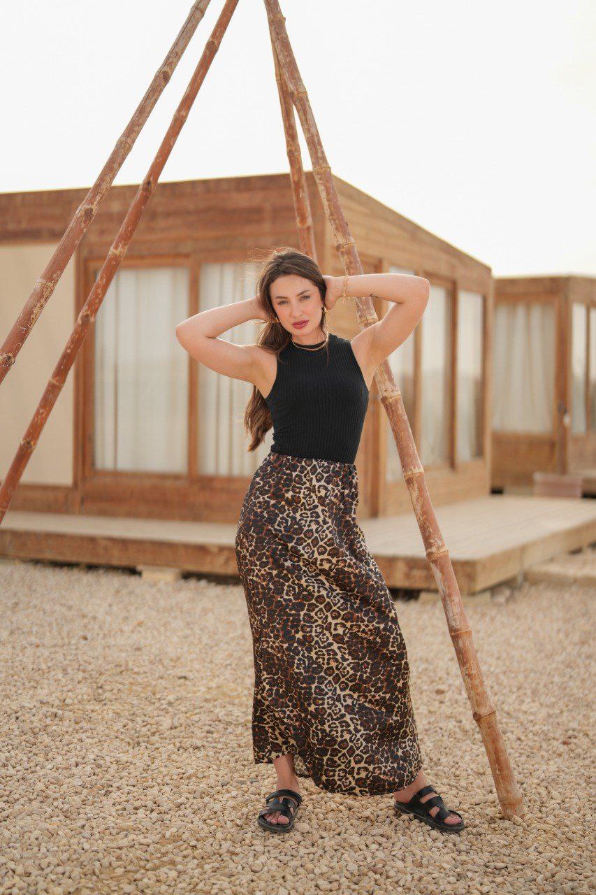 Leopard Skirt