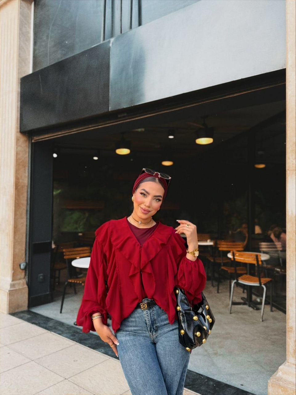 Ruffle Blouse