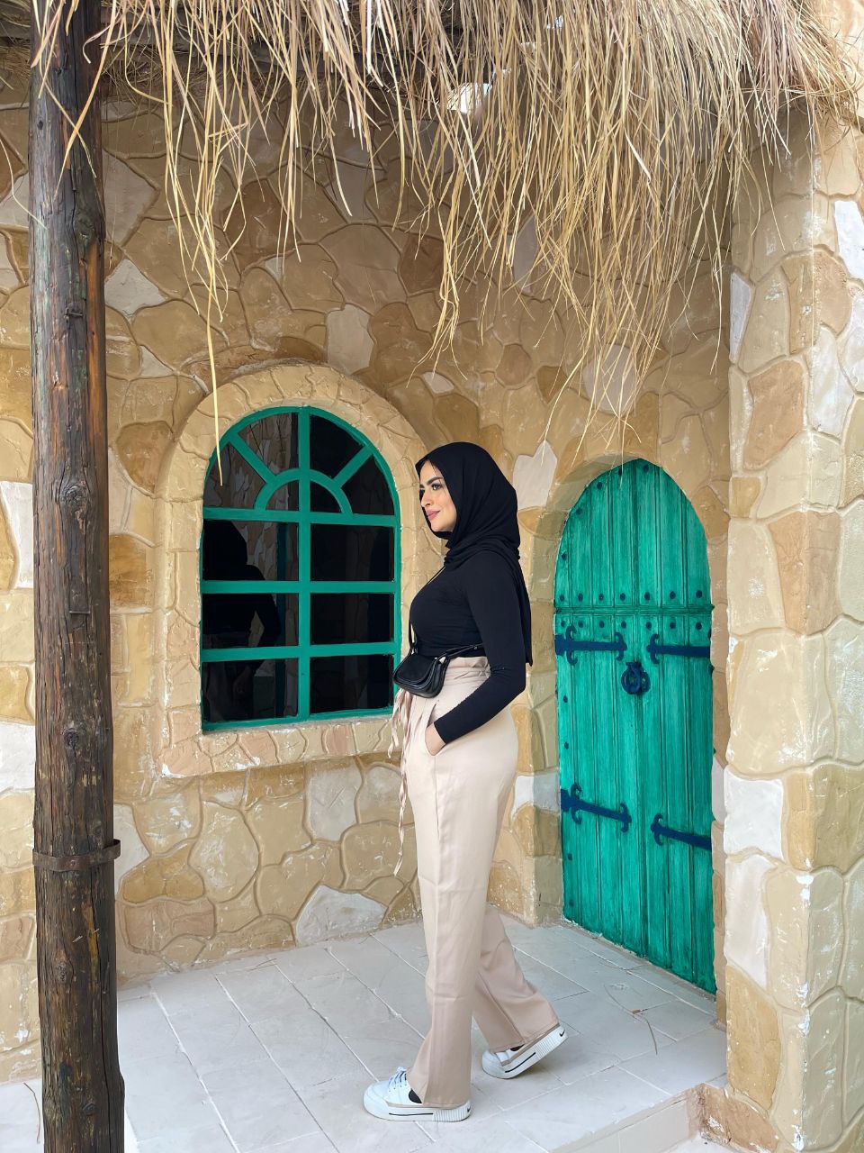 Belted Classic Pants