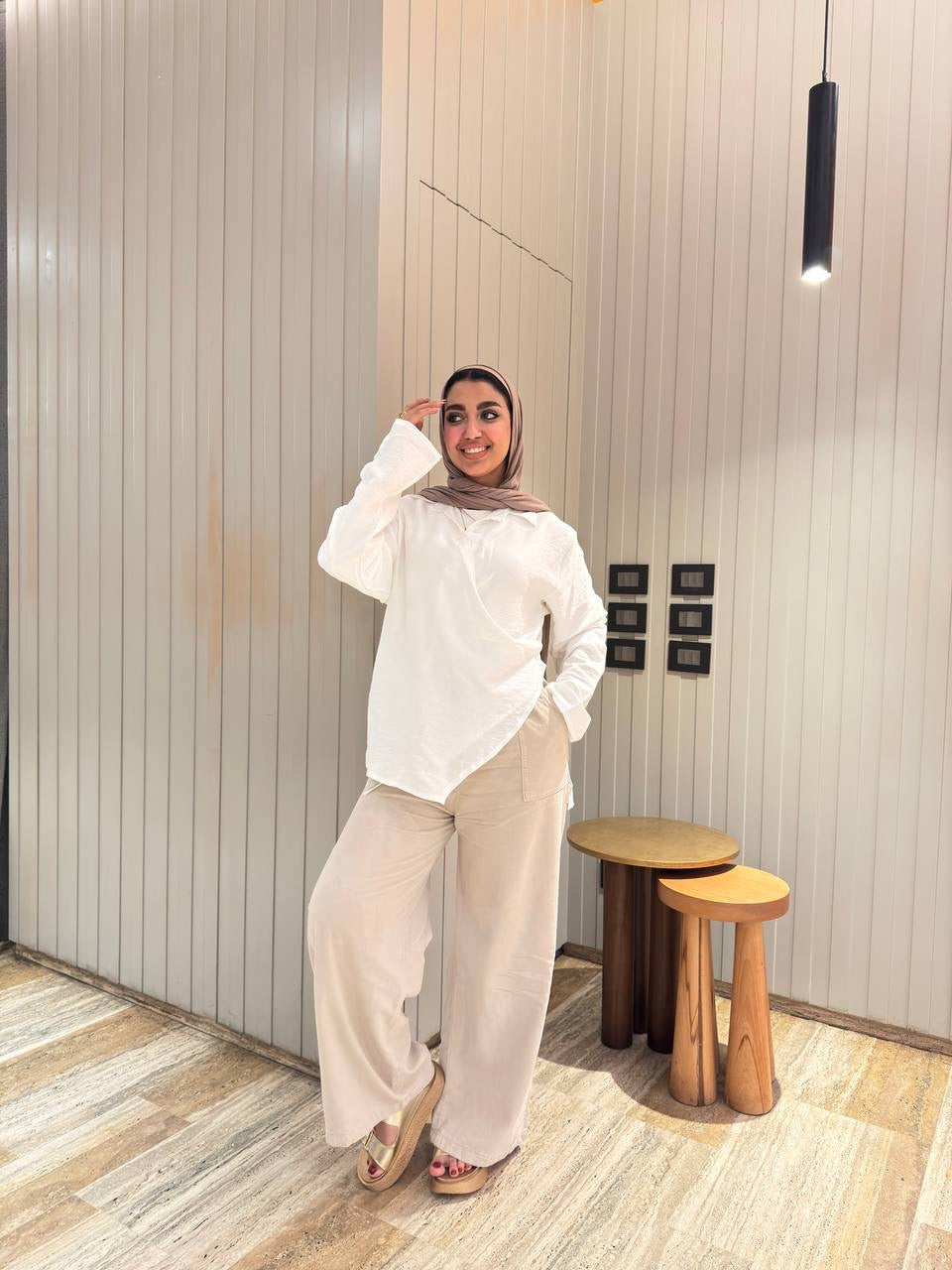 Side-tie Blouse