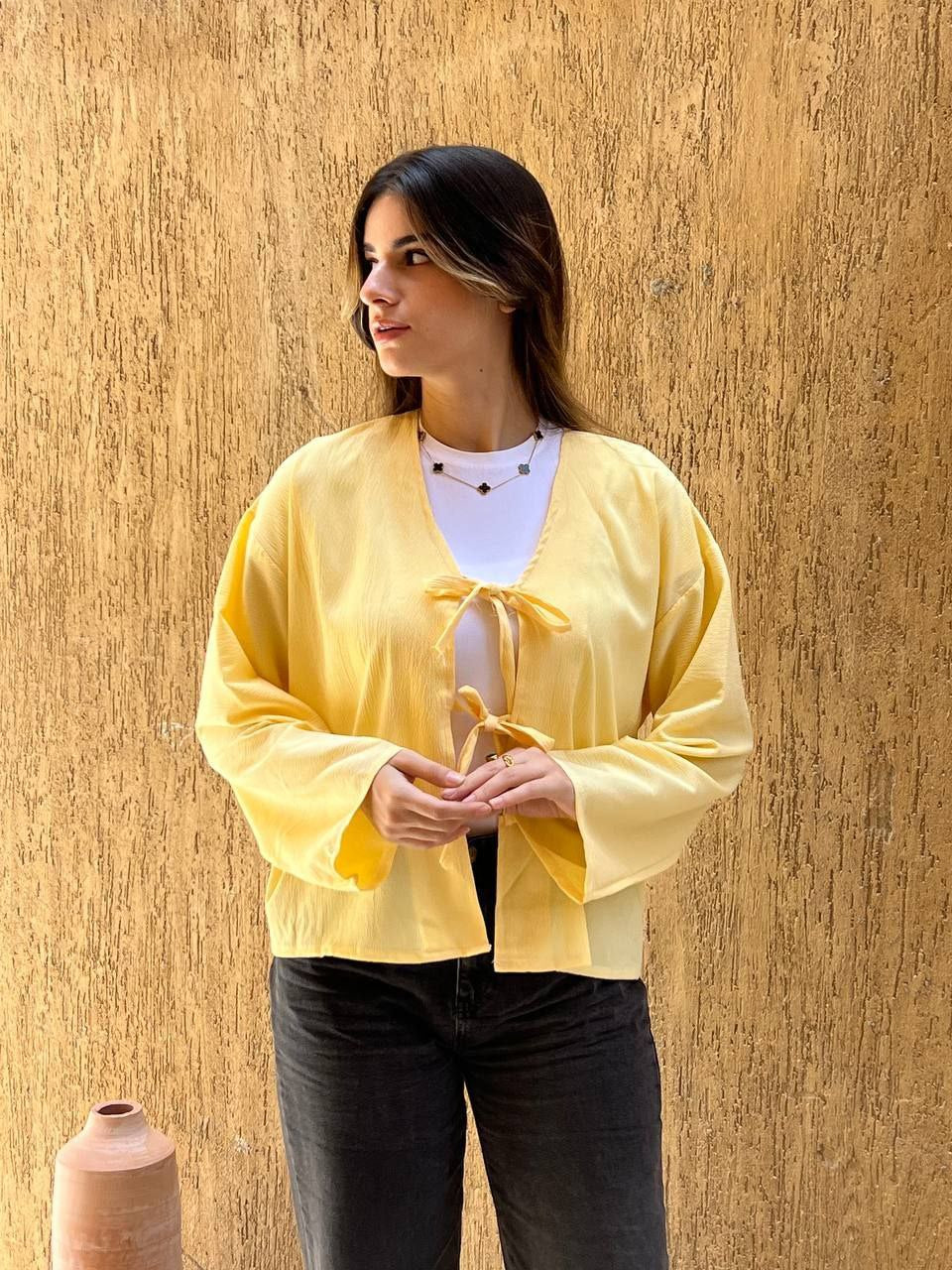 Double Tie Blouse