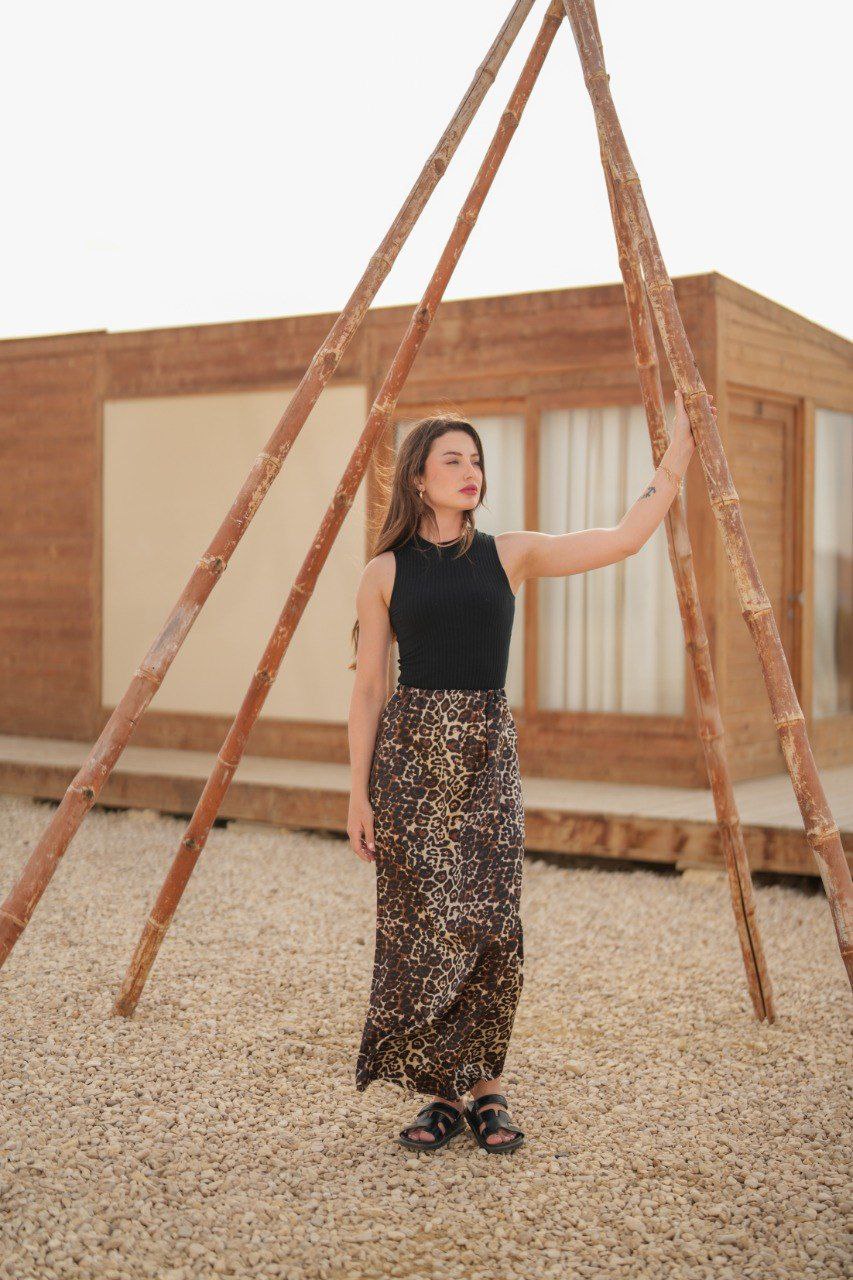 Leopard Skirt