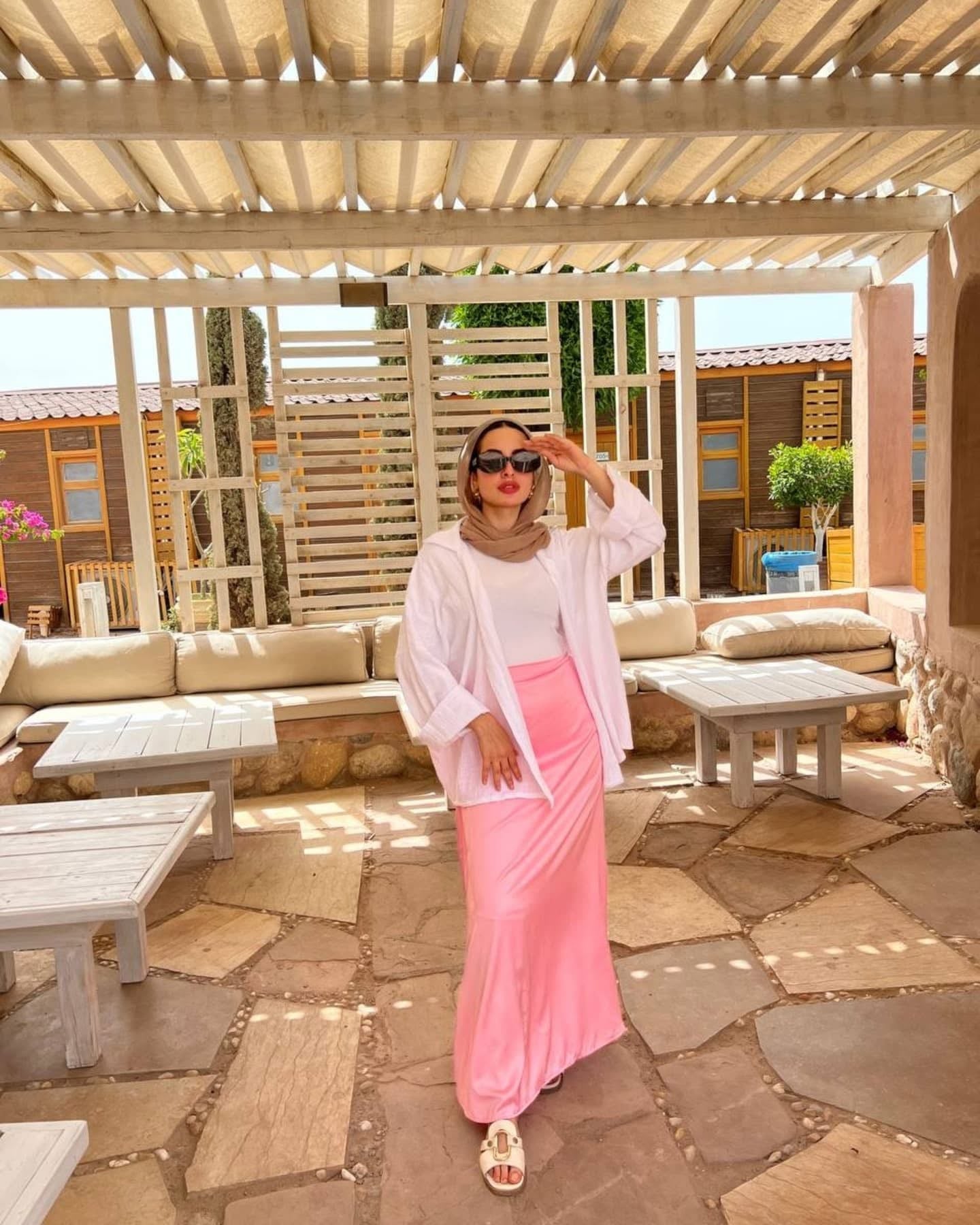 Satiny Skirt