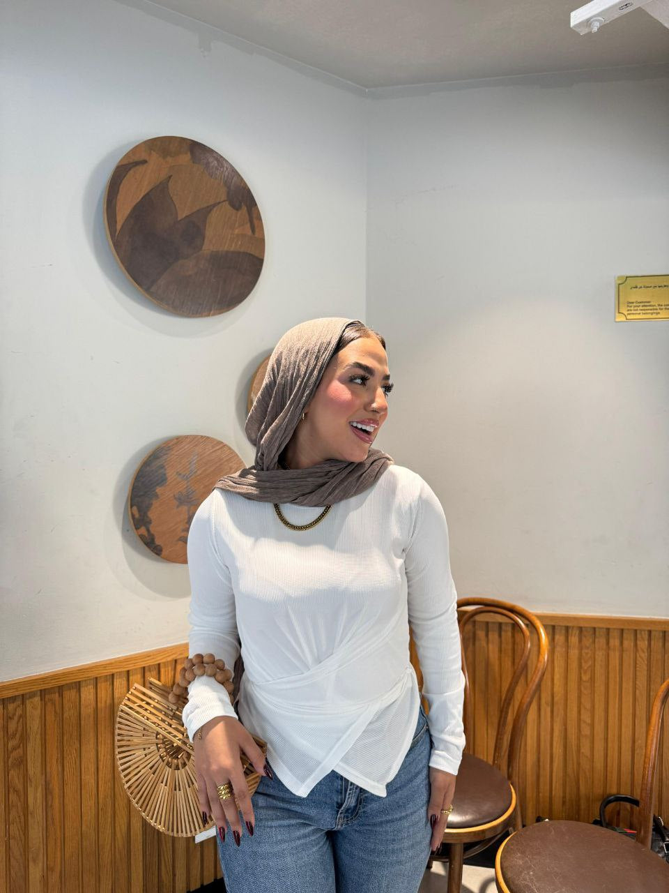 Twist Front Top