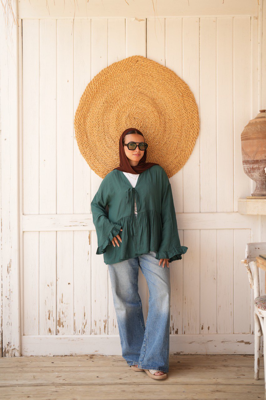 Flow Tie Blouse