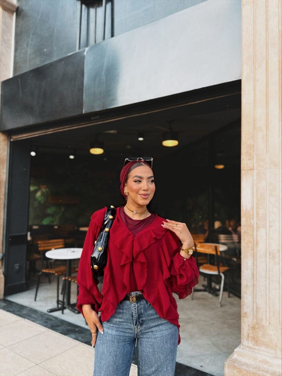 Ruffle Blouse