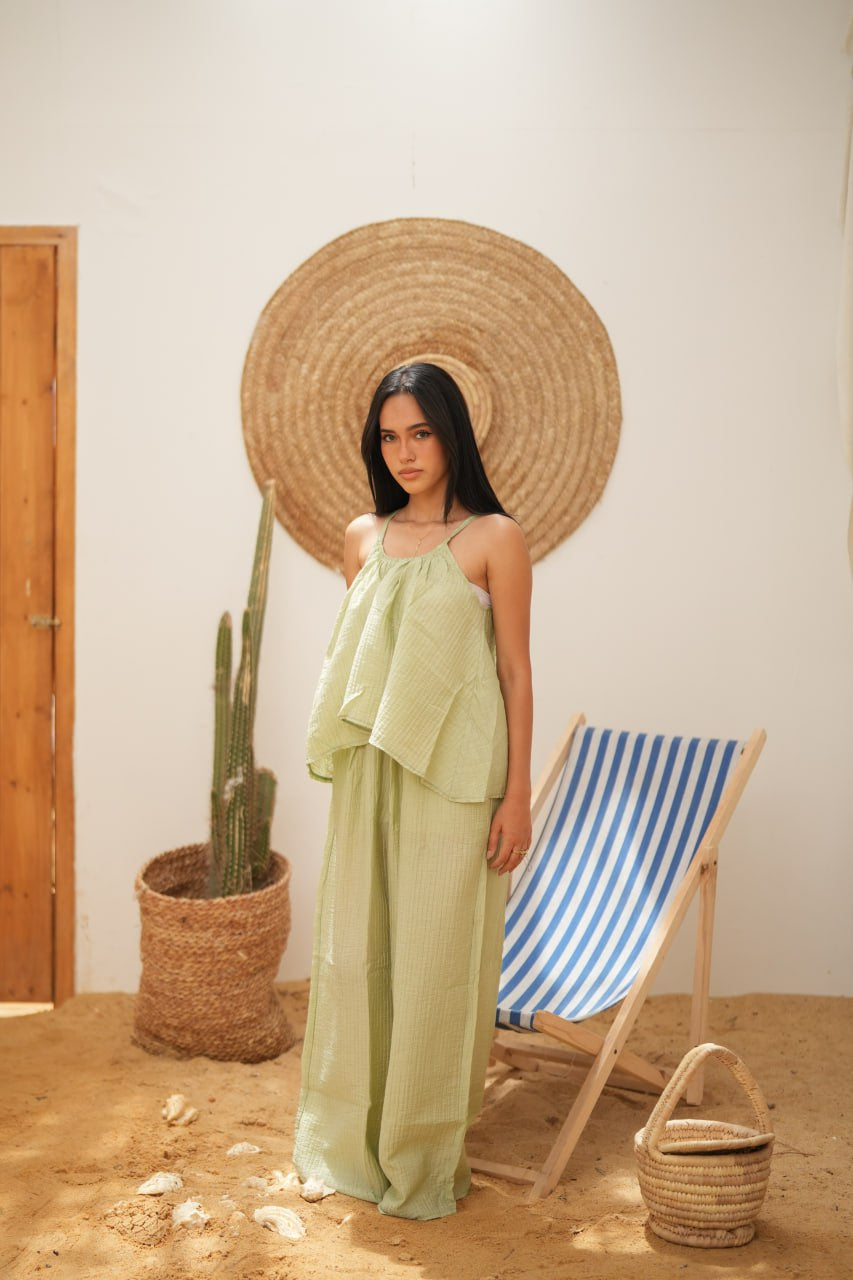 Beachy Top Suit