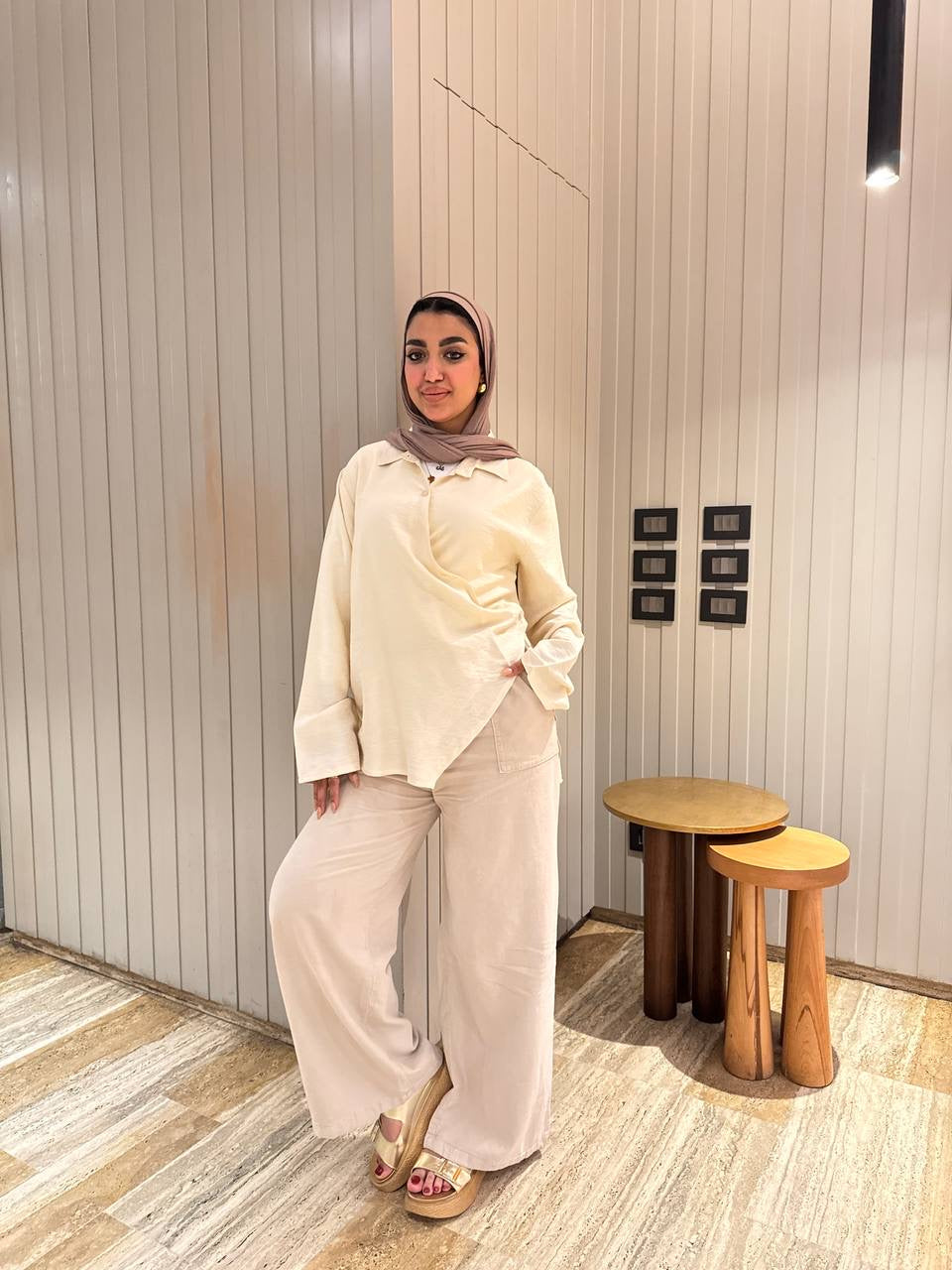 Side-tie Blouse