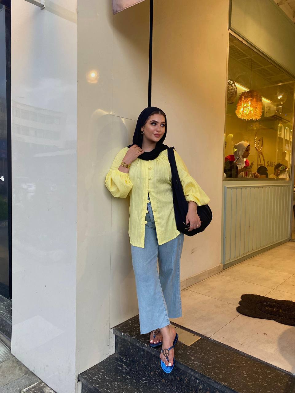 Straight Tie Blouse