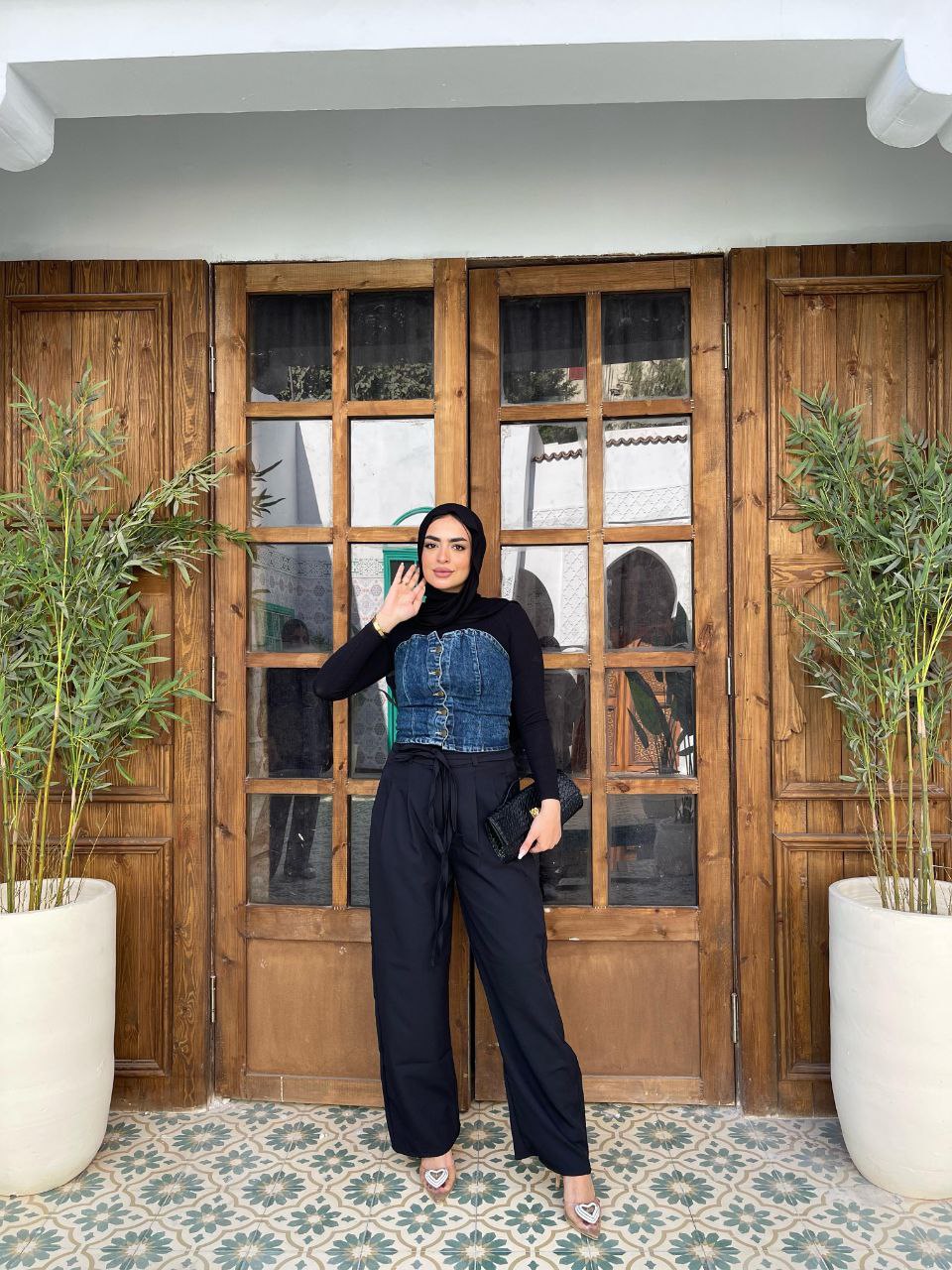 Belted Classic Pants