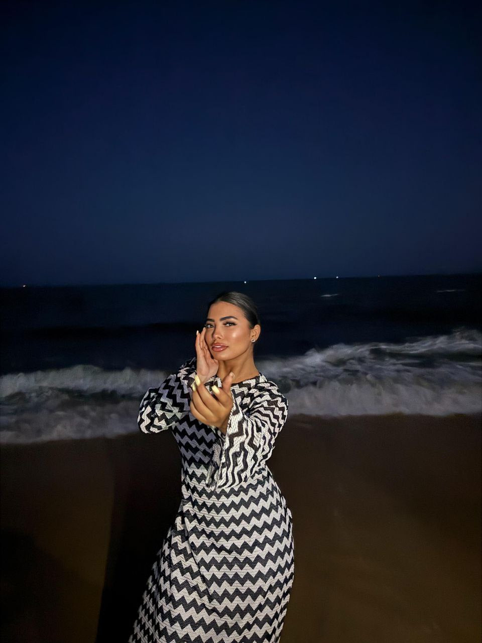 Patterned Maxi Dress