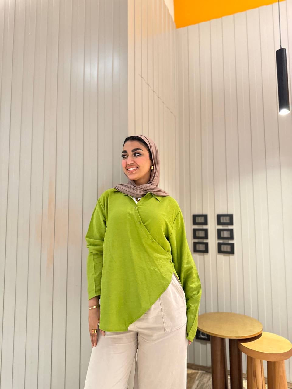Side-tie Blouse