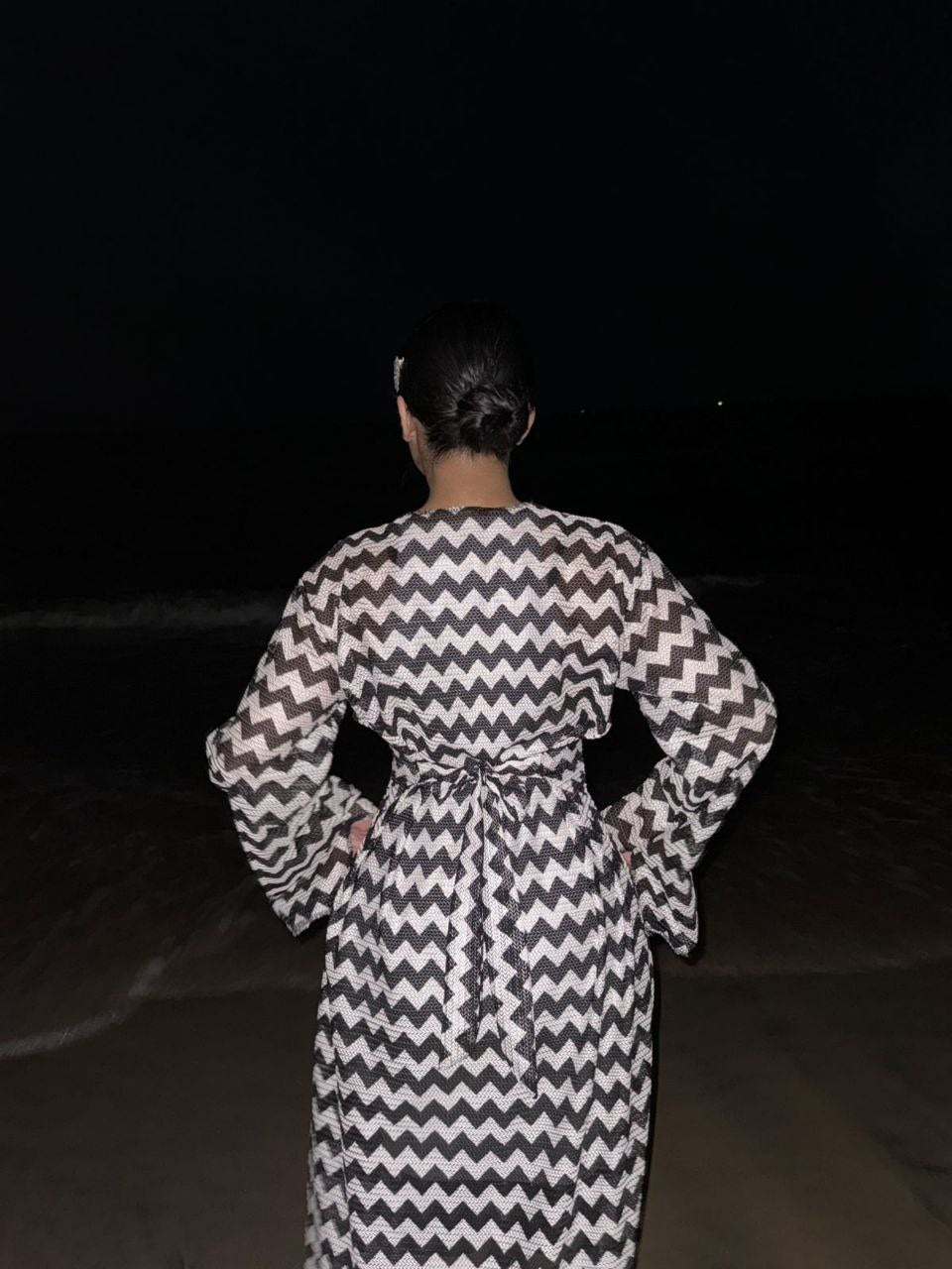 Patterned Maxi Dress