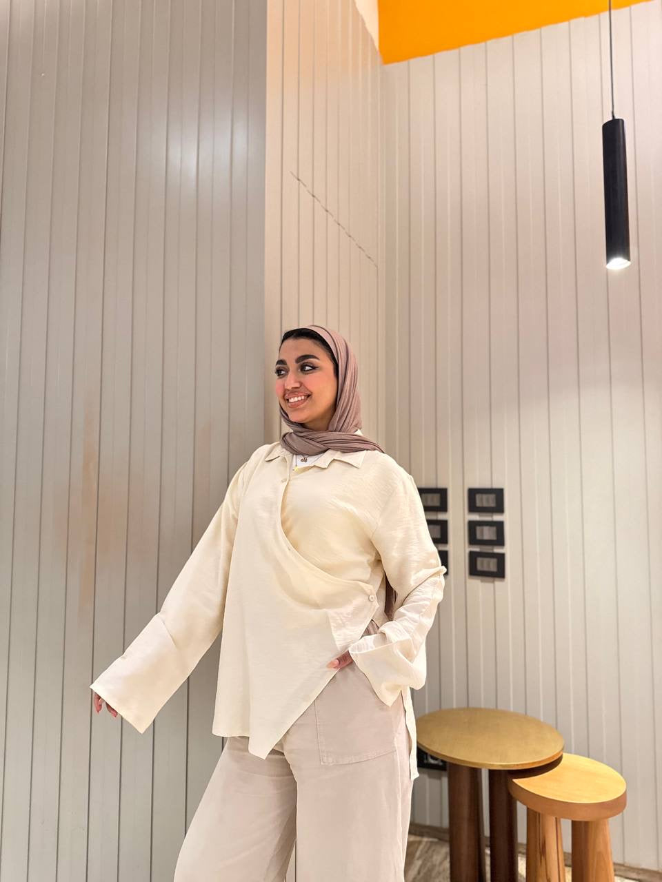 Side-tie Blouse