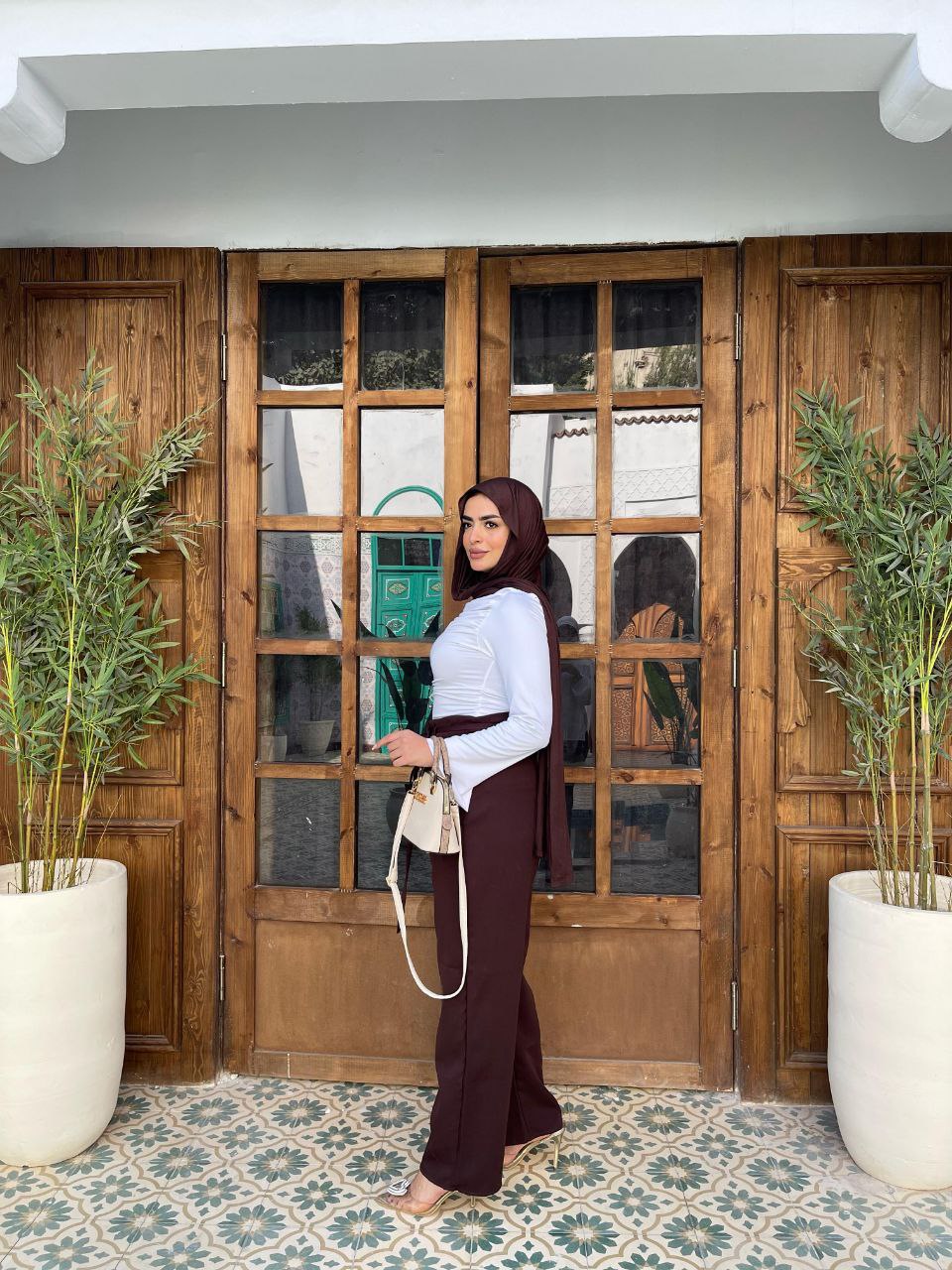 Belted Classic Pants