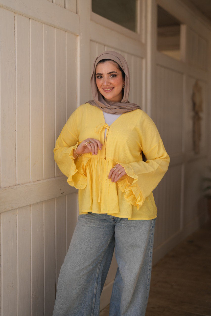 Flow Tie Blouse