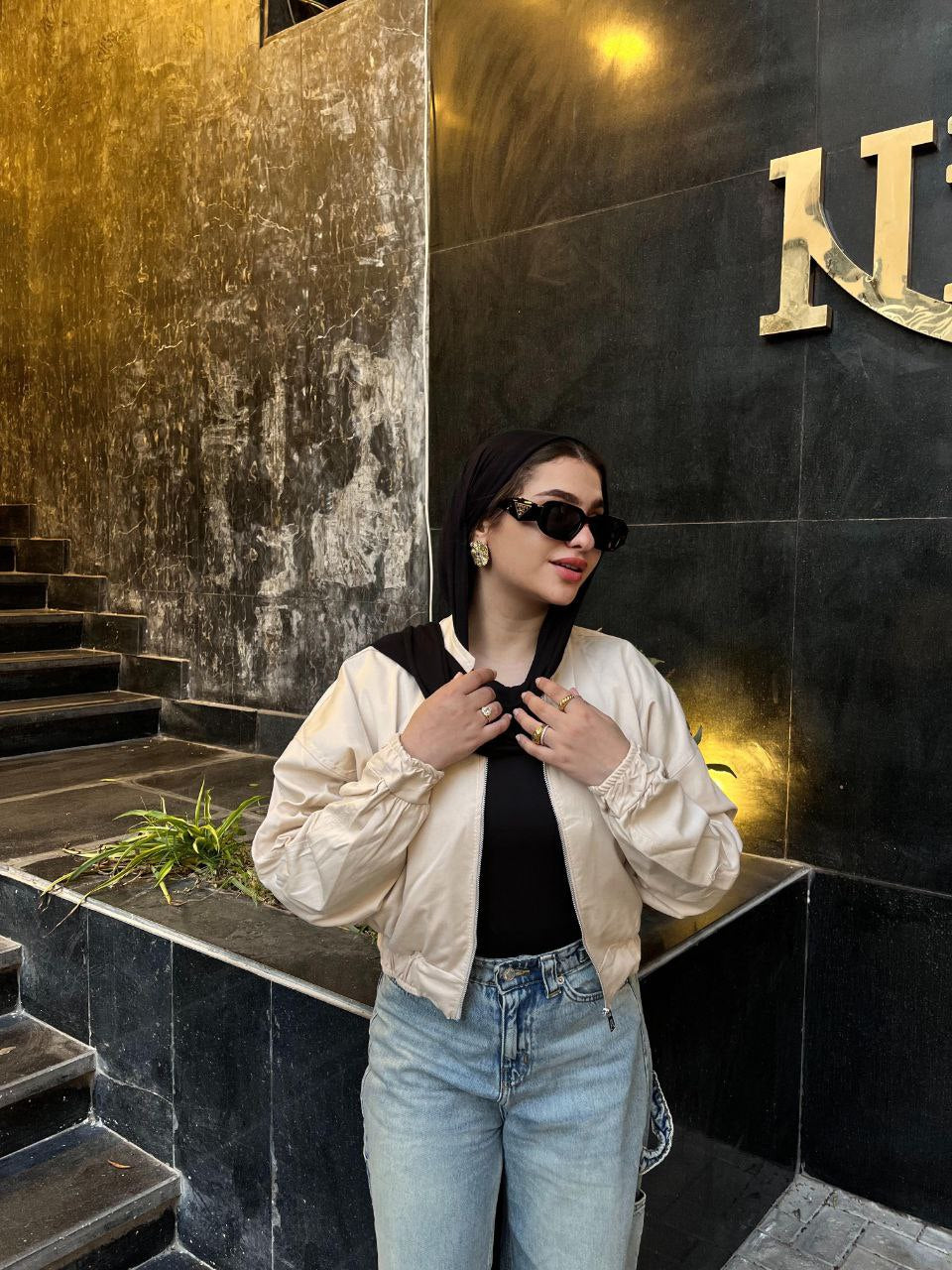 Waist Crop Jacket
