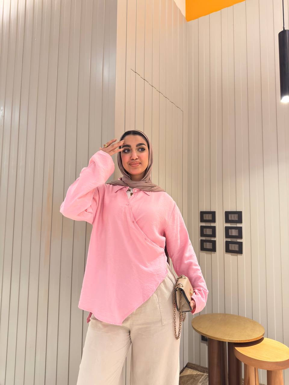 Side-tie Blouse