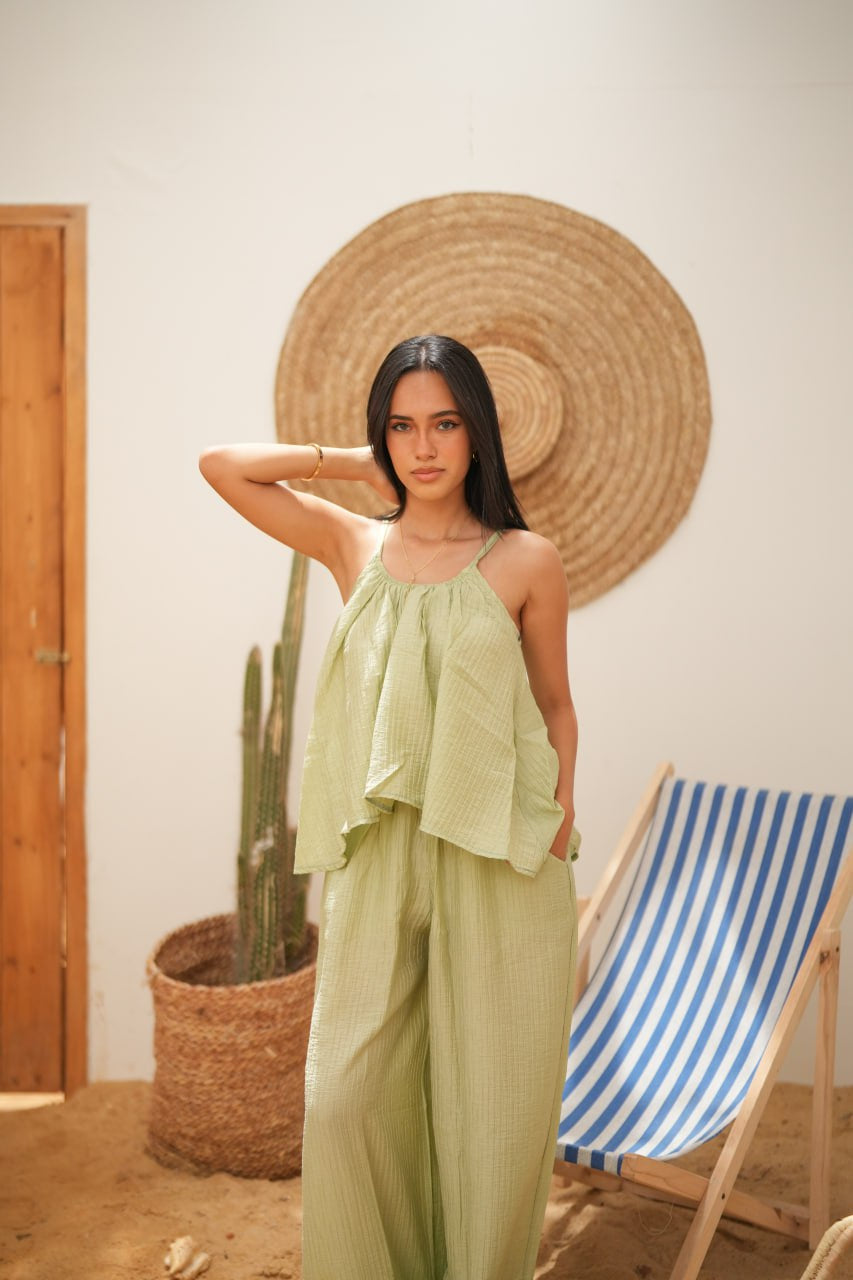 Beachy Top Suit