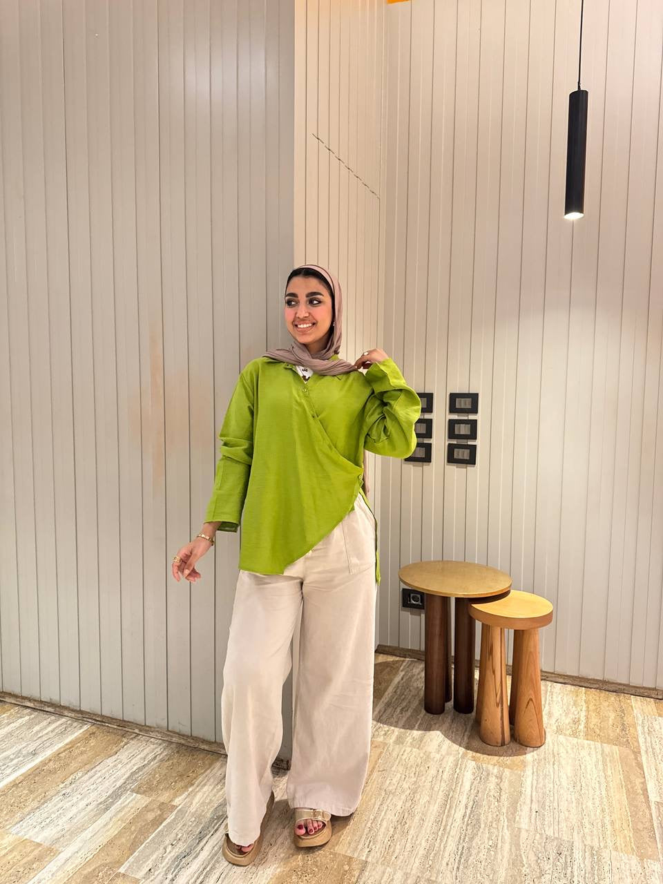 Side-tie Blouse