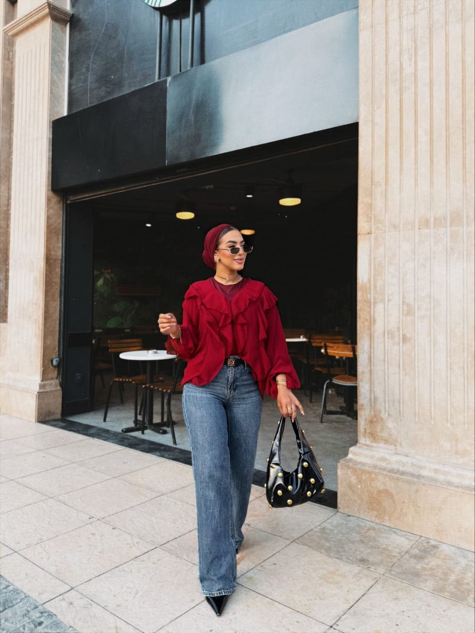 Ruffle Blouse