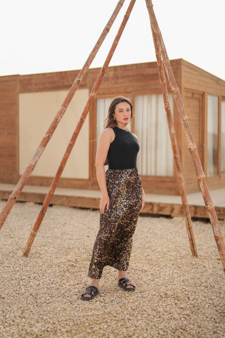 Leopard Skirt