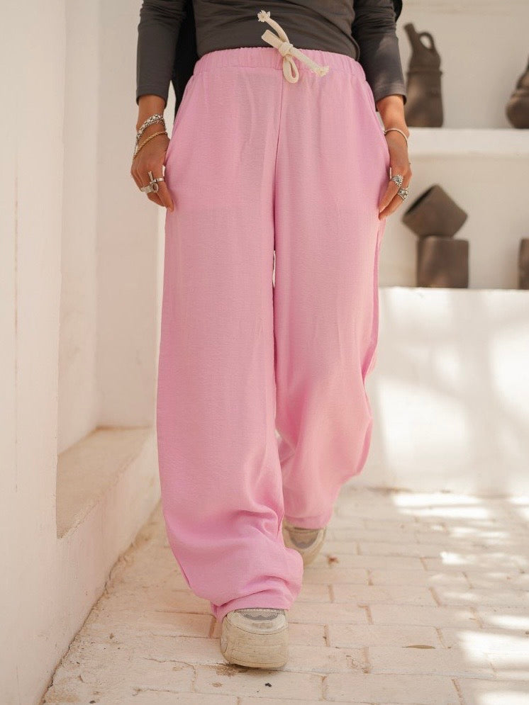 Wide Linen Pants