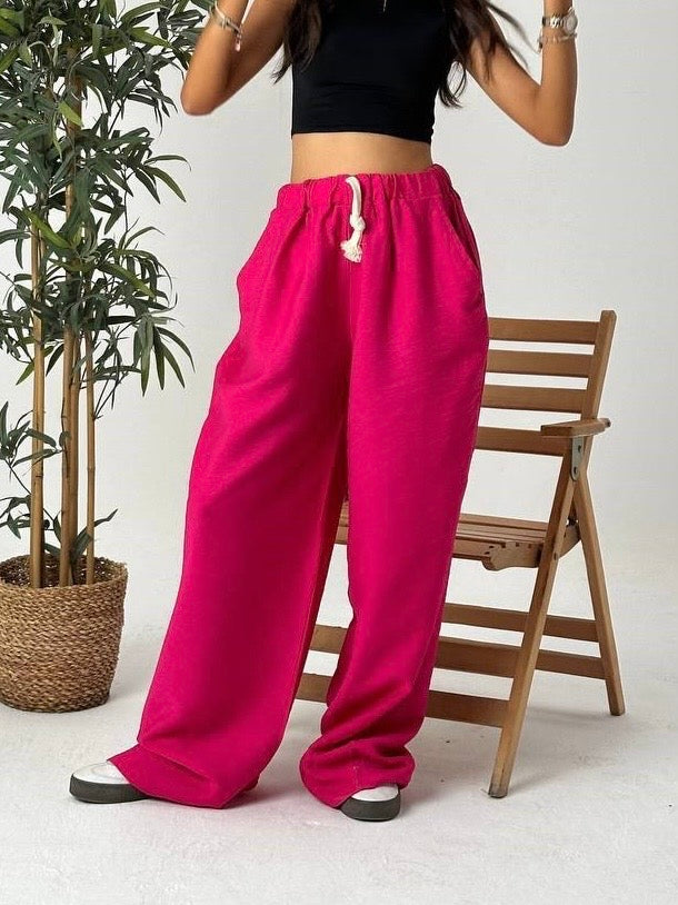 Wide Linen Pants