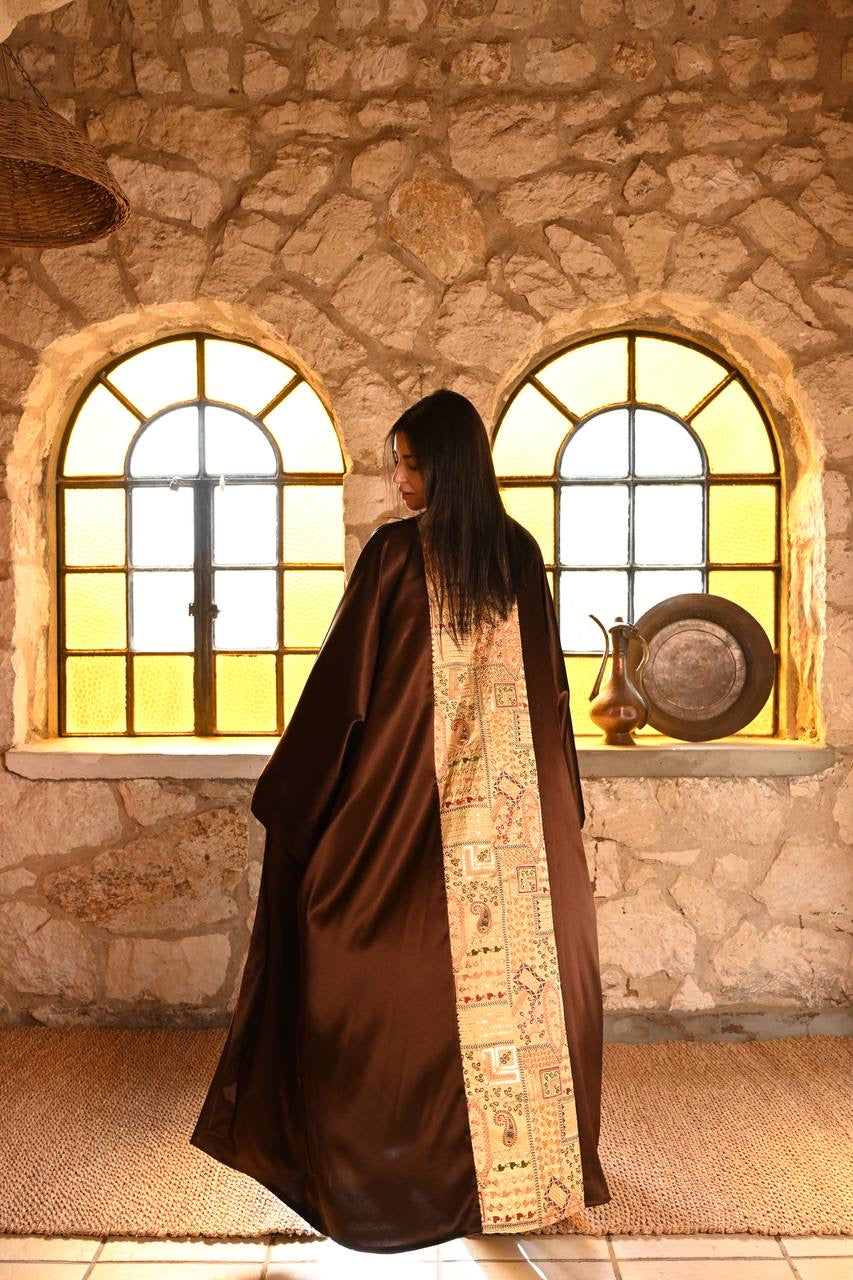 Back Embroidered Kaftan