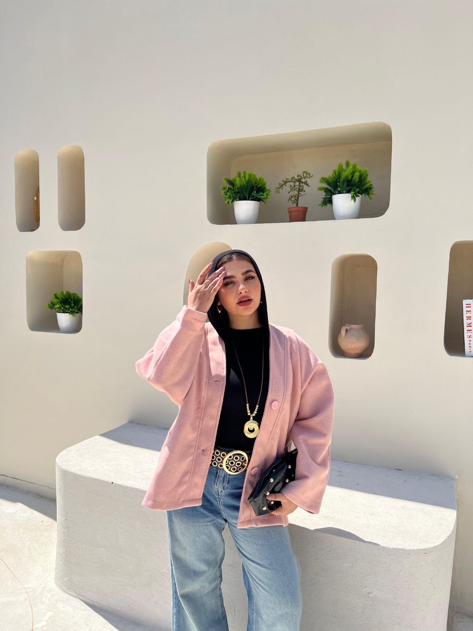 Wool Buttoned Jacket