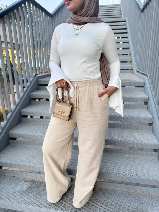 Tailored Gabardine Pants