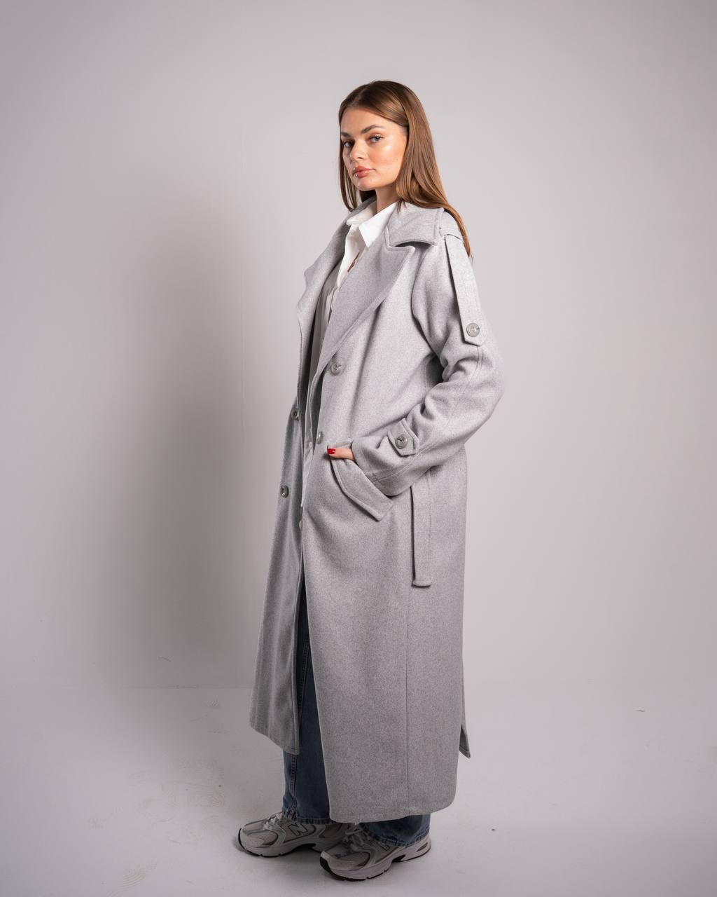 Long Buttoned Coat