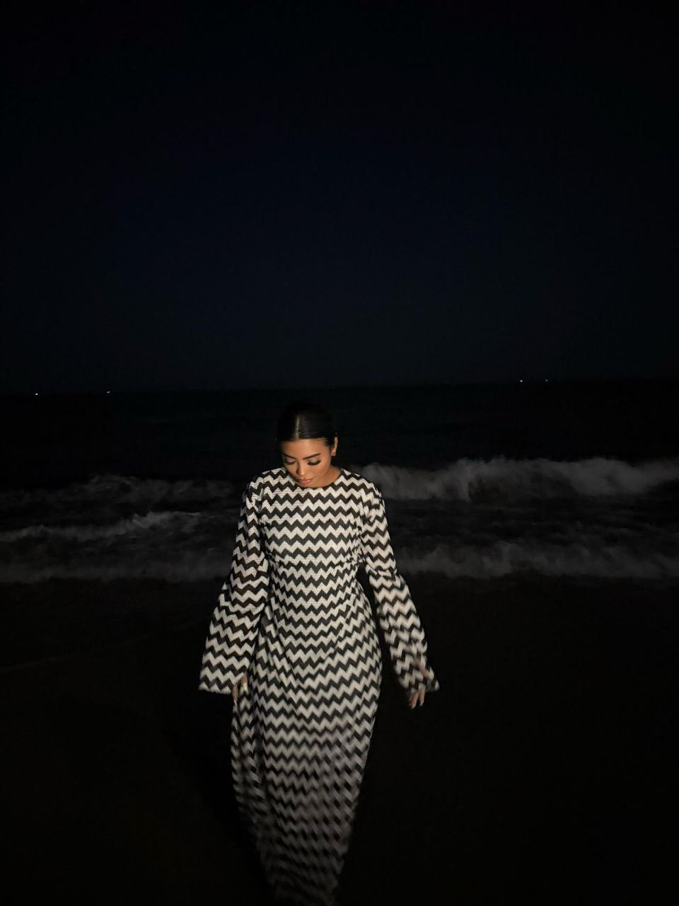 Patterned Maxi Dress