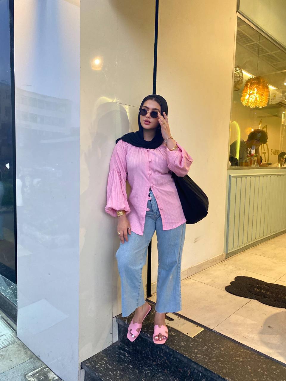 Straight Tie Blouse