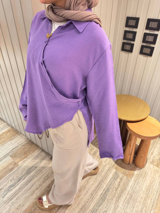 Side-tie Blouse