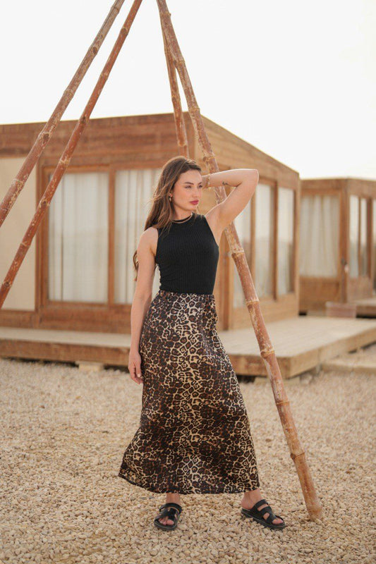 Leopard Skirt