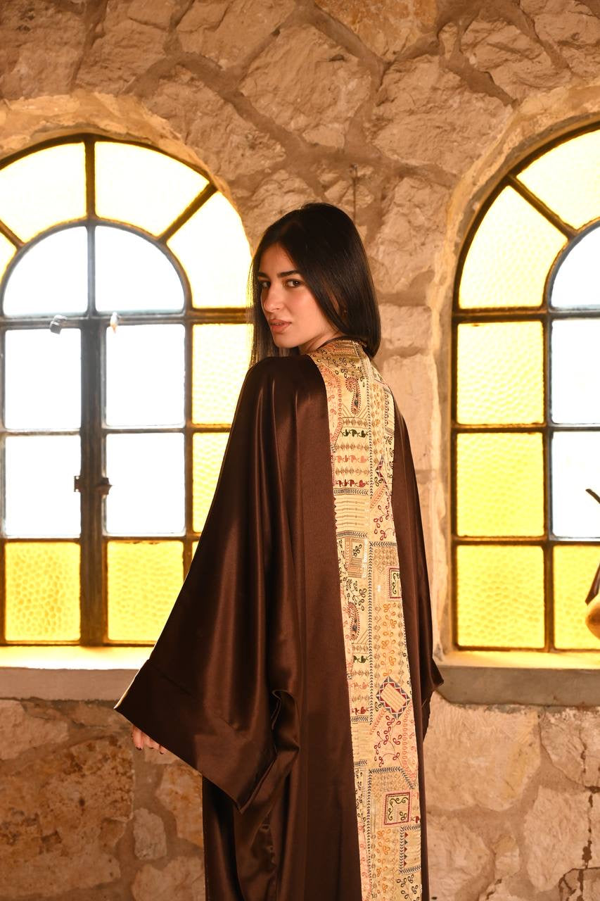 Back Embroidered Kaftan