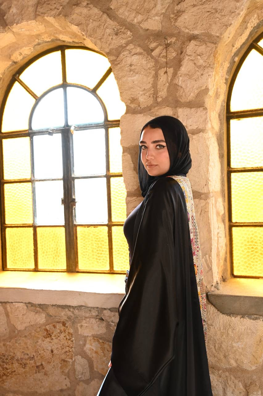 Back Embroidered Kaftan