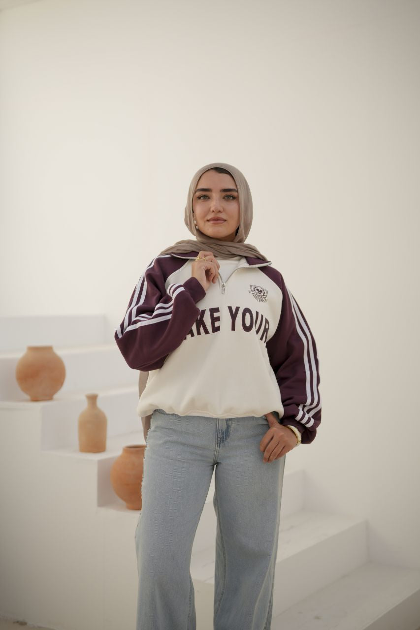 Street Lined Sweatshirt