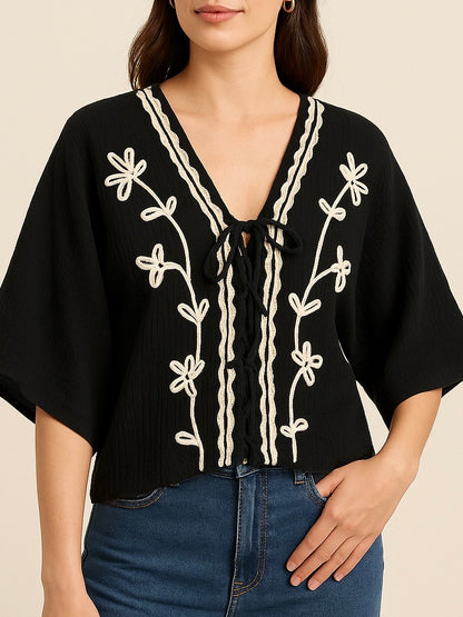Turkish Embroidered Blouse