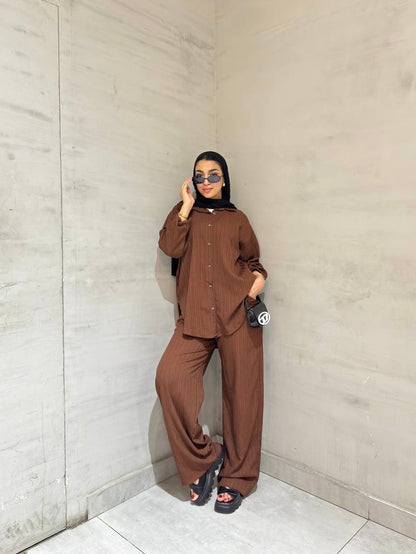 Chic Ribbed Set