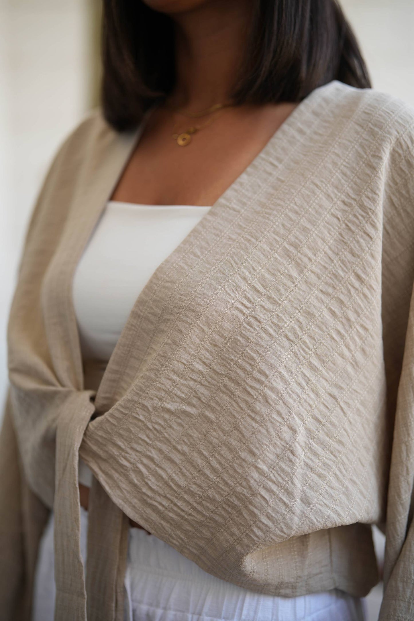 Wrap Kimono Blouse