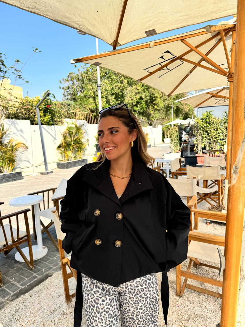 Belted Trench Jacket