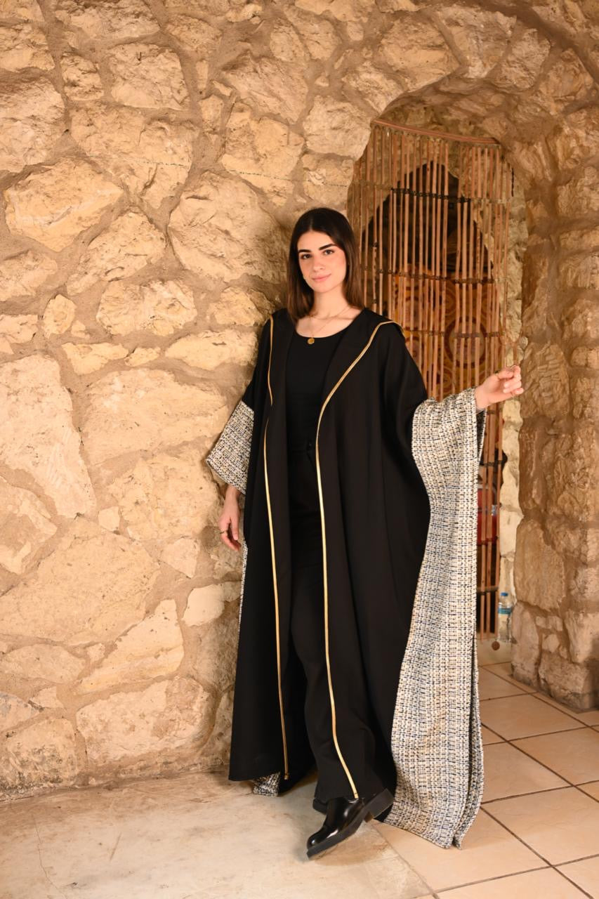 Long Tweed Kaftan