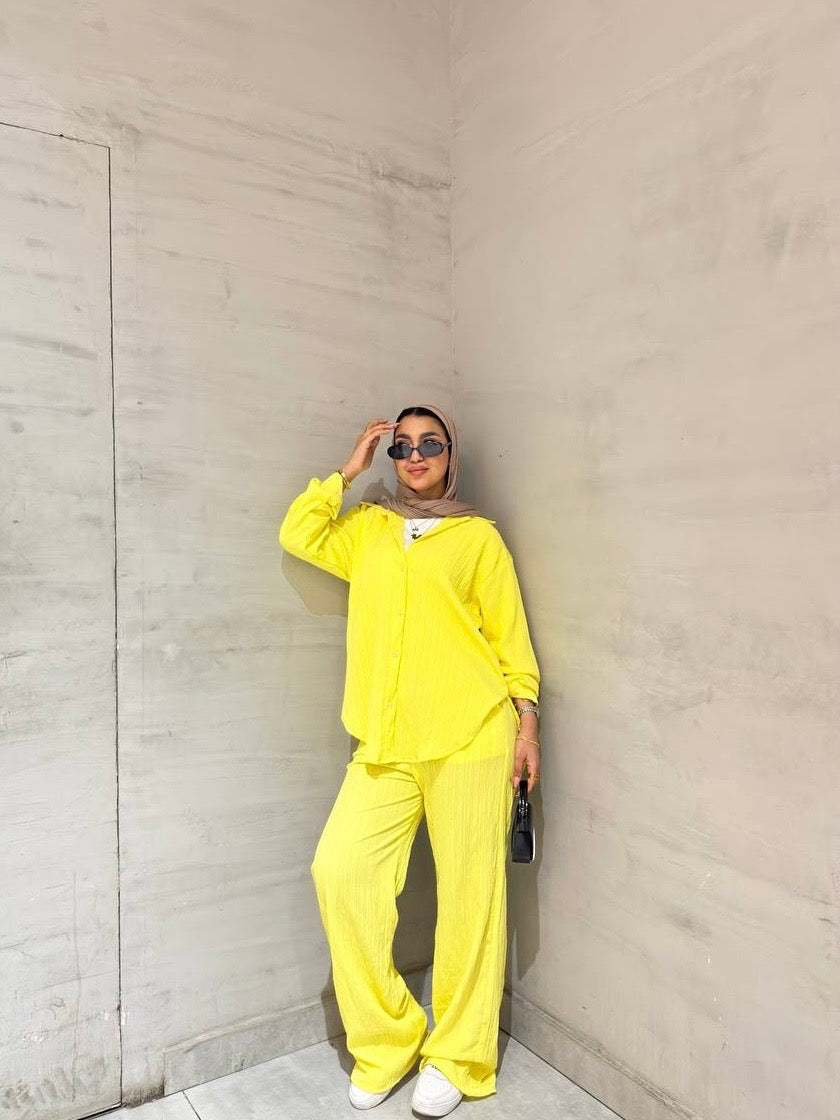 Chic Ribbed Set