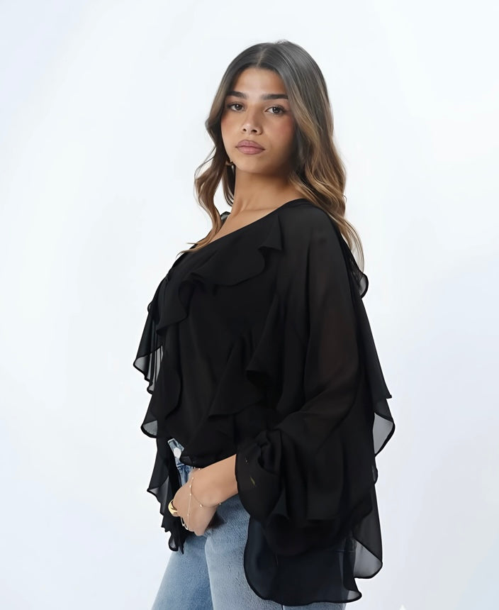 Velvet Waves Blouse