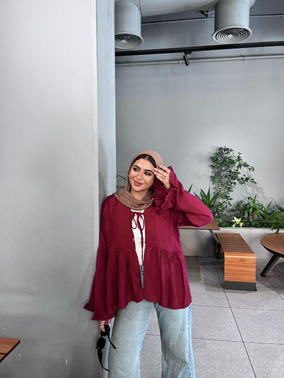 Flow Tie Blouse