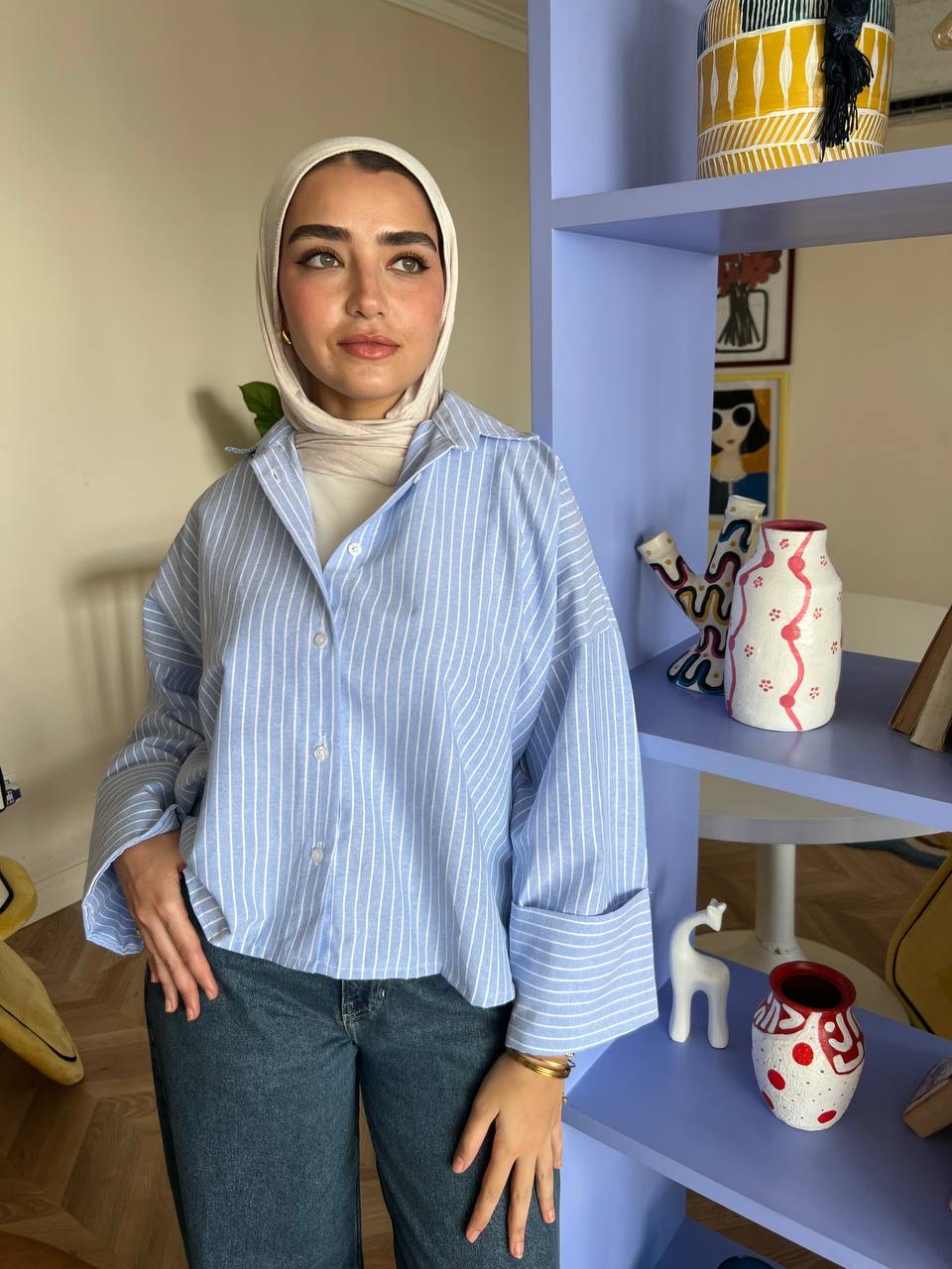 Linen Striped Shirt