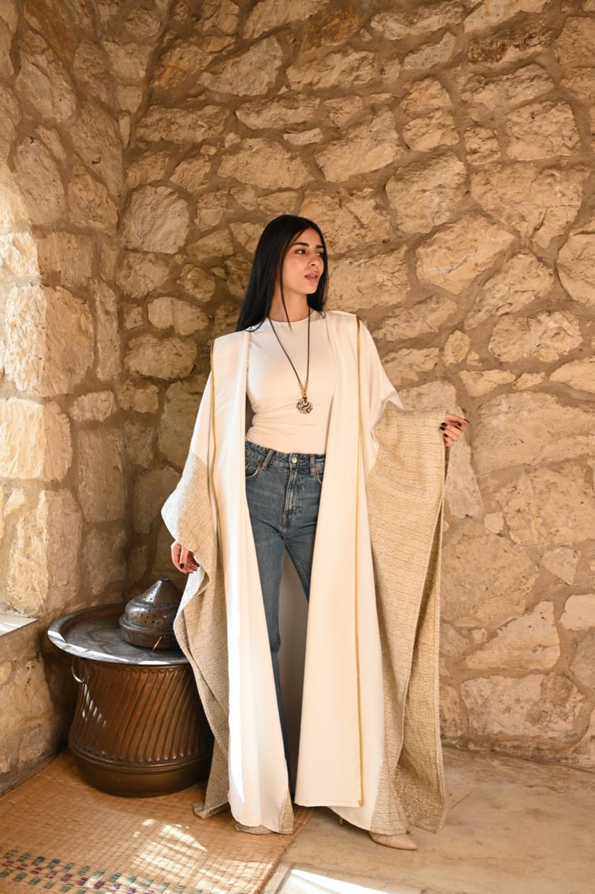 Long Tweed Kaftan