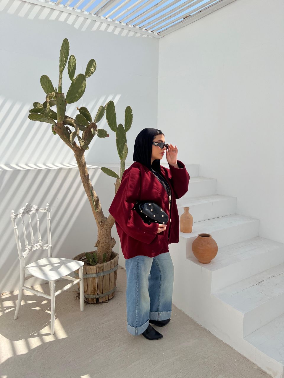 Wool Buttoned Jacket